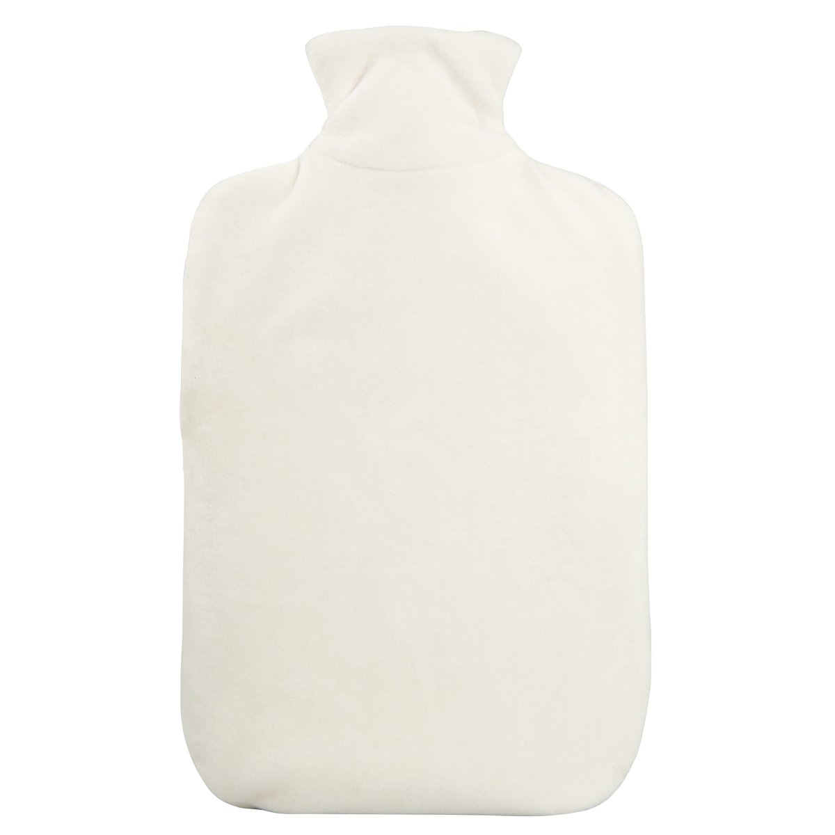 Eco Hot Water Bottle with Cover, Nicki - Soft Cream