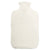 Eco Hot Water Bottle with Cover, Nicki - Soft Cream