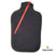 Hot Water Bottle Eco Comfort with Cover, Softshell - Black