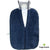 Eco Hot Water Bottle - Organic Cotton Cover - Blue
