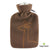 Hot Water Bottle Classic with Cover, Double Fleece - Brown Giraffe