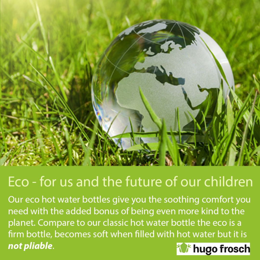 Eco Hot Water Bottle  Junior Comfort with Cover, Duck Gagi