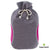 Eco Hot Water Bottle with Cover, Muff- Pink