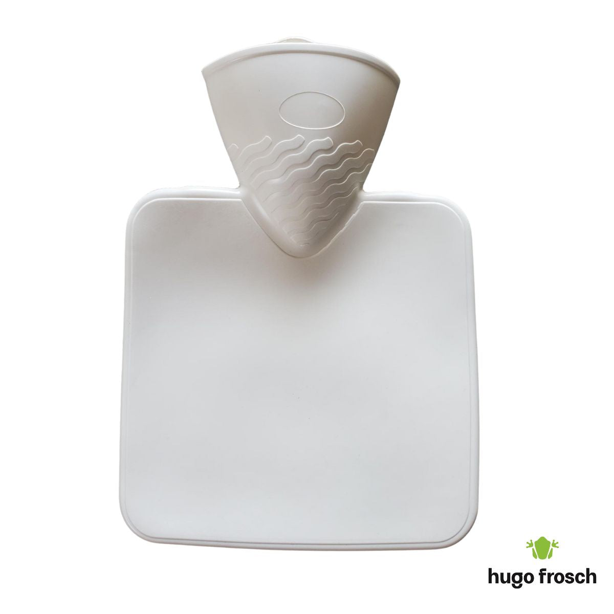 Kids Hot Water Bottle Classic with Cover, Fleece - White Giraffe