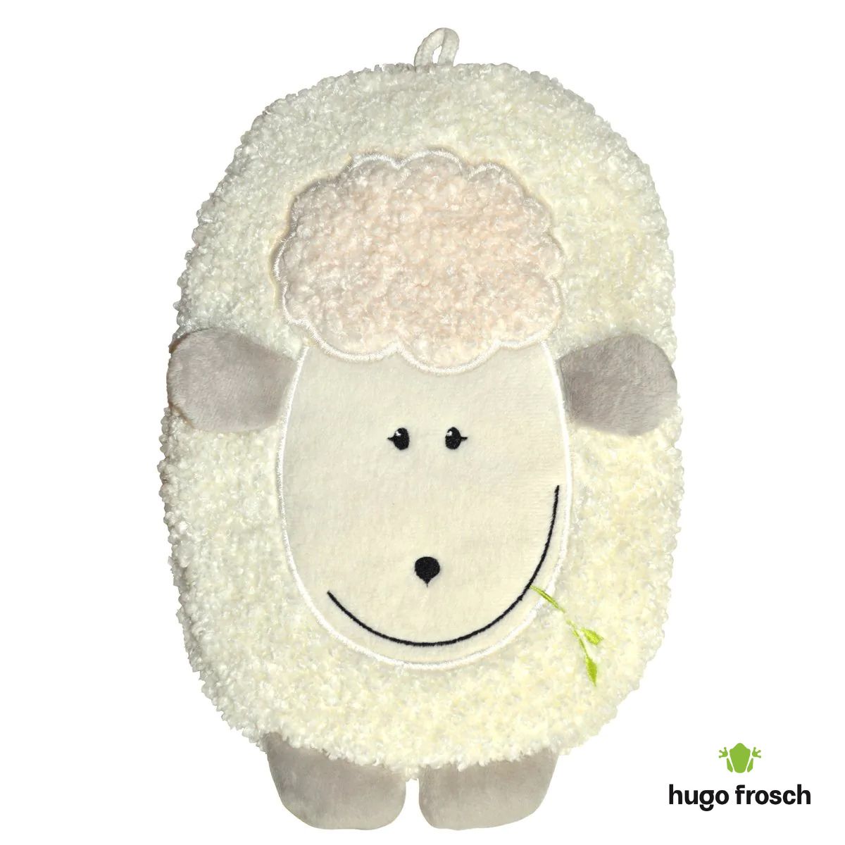 Kids Eco Hot Water Bottle Junior Comfort with Cover, Lamb