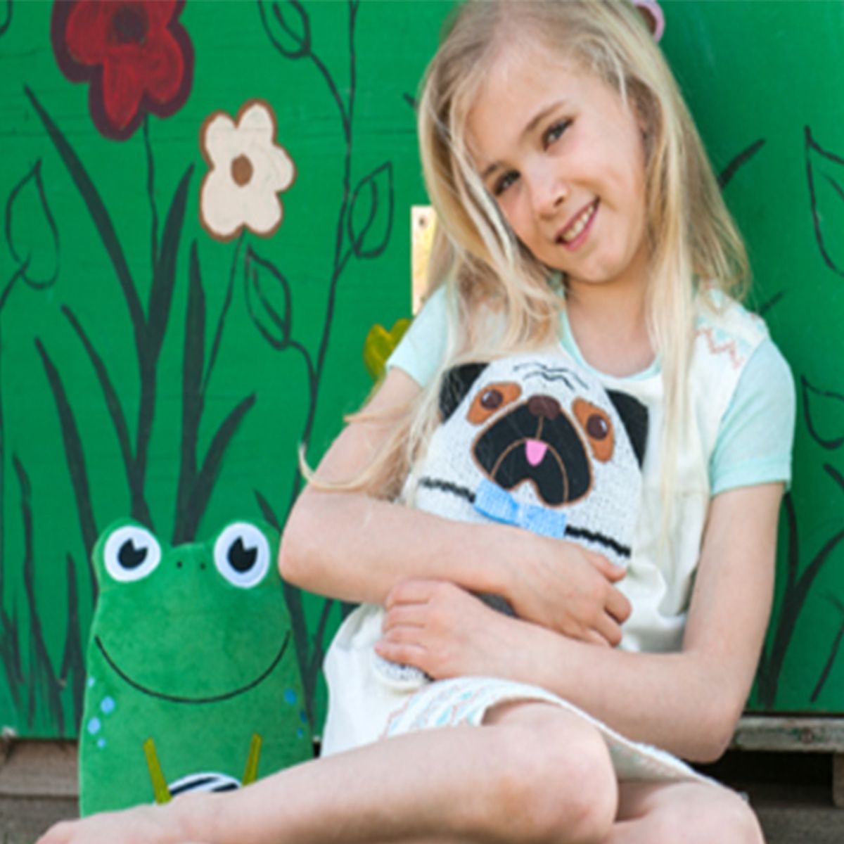 Eco Hot Water Bottle Junior Comfort  with Cover, Pug Dog