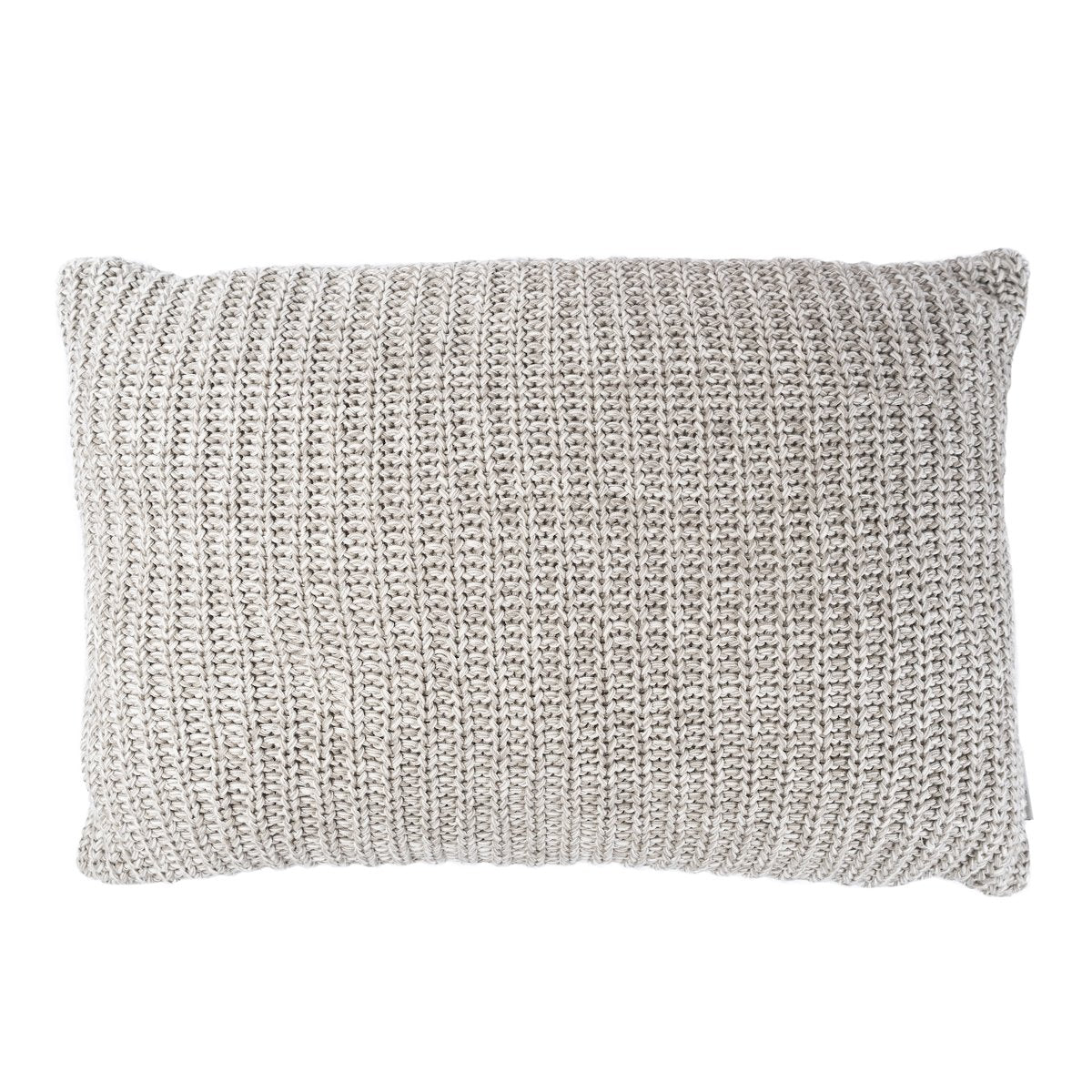 Desinger Cushion with integrated Eco Hot Water Bottle -Knitted Cover- Sylt