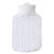 Hot Water Bottle Classic with Cover, Knitted - White